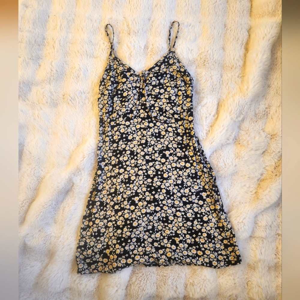 Hollister Strappy Floral Mini Dress Size XS